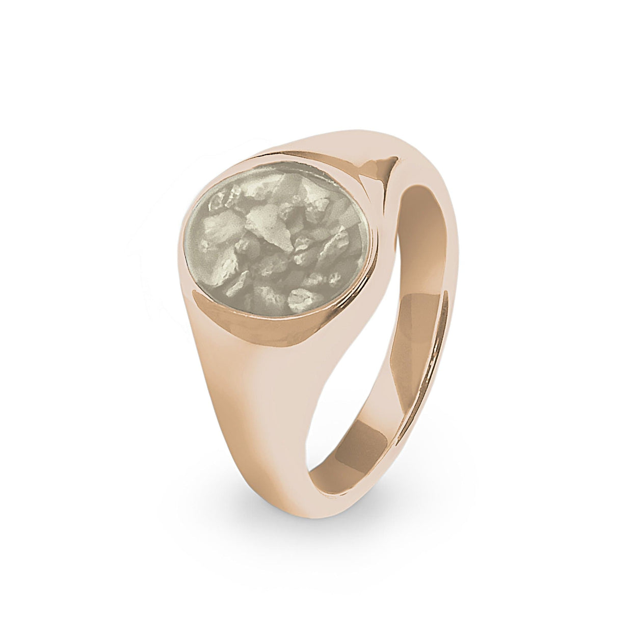 Load image into Gallery viewer, EverWith Unisex Shield Memorial Ashes Ring