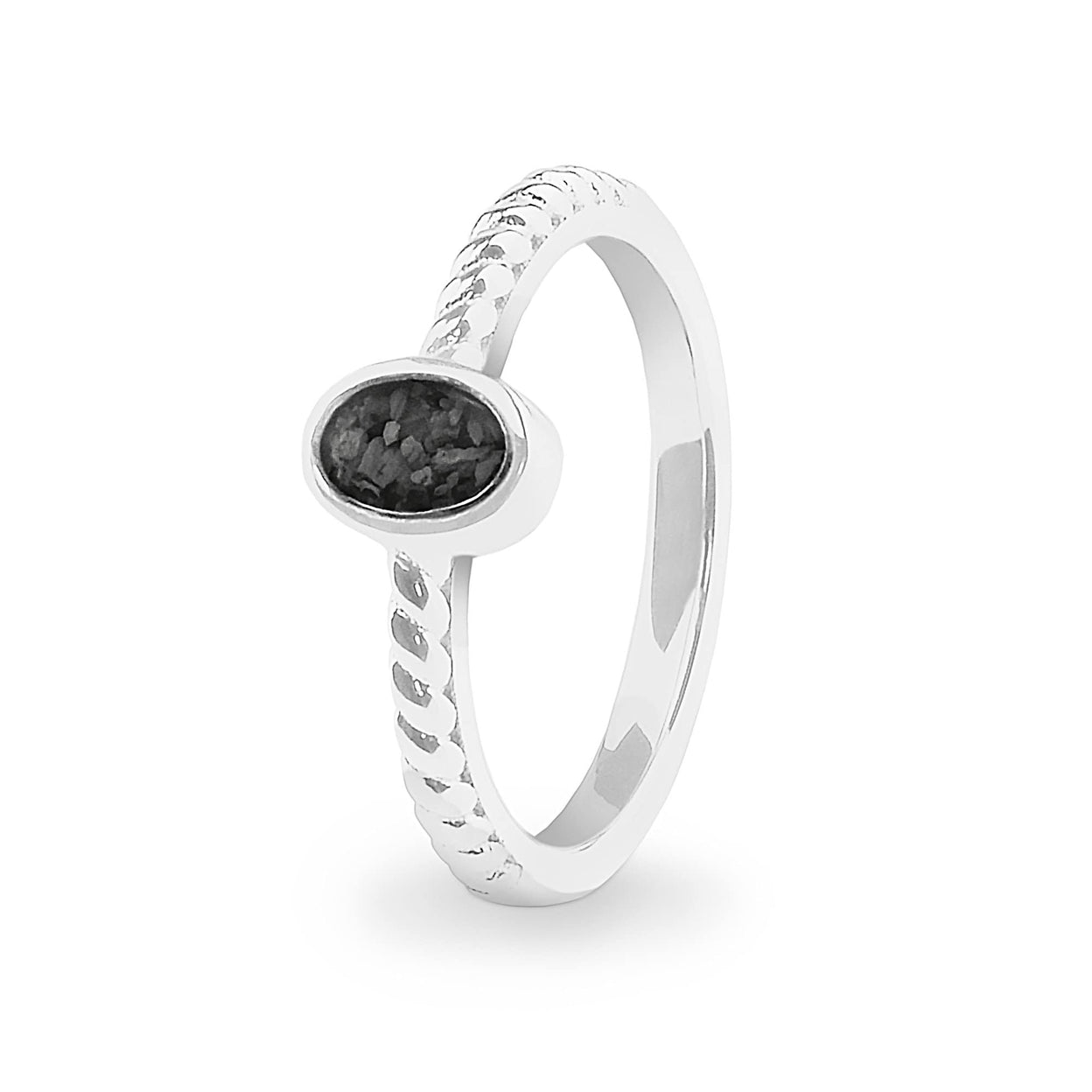 Load image into Gallery viewer, EverWith Ladies Petite Guard Memorial Ashes Ring