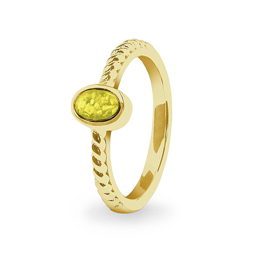 EverWith Ladies Petite Guard Memorial Ashes Ring