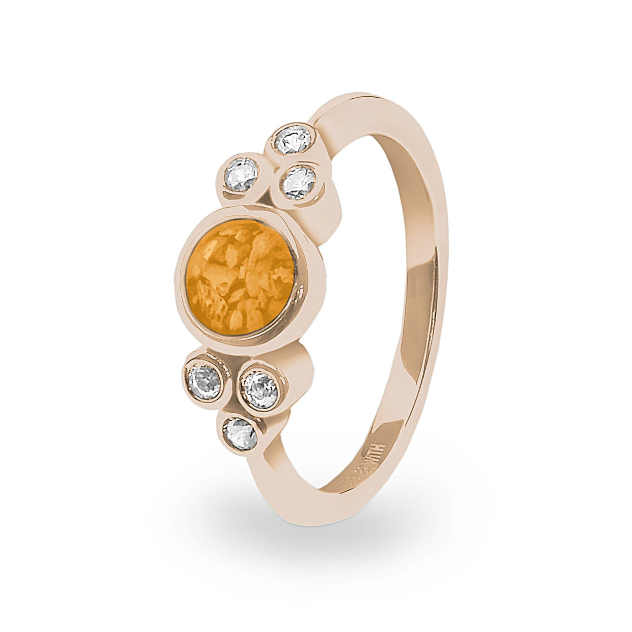 Load image into Gallery viewer, EverWith Ladies Praise Memorial Ashes Ring with Fine Crystals