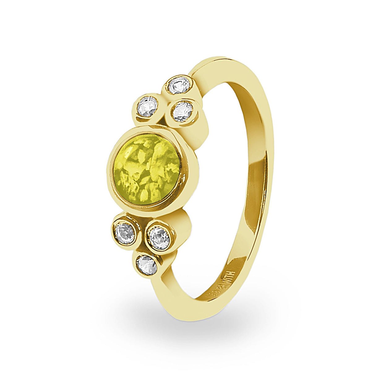 Load image into Gallery viewer, EverWith Ladies Praise Memorial Ashes Ring with Fine Crystals