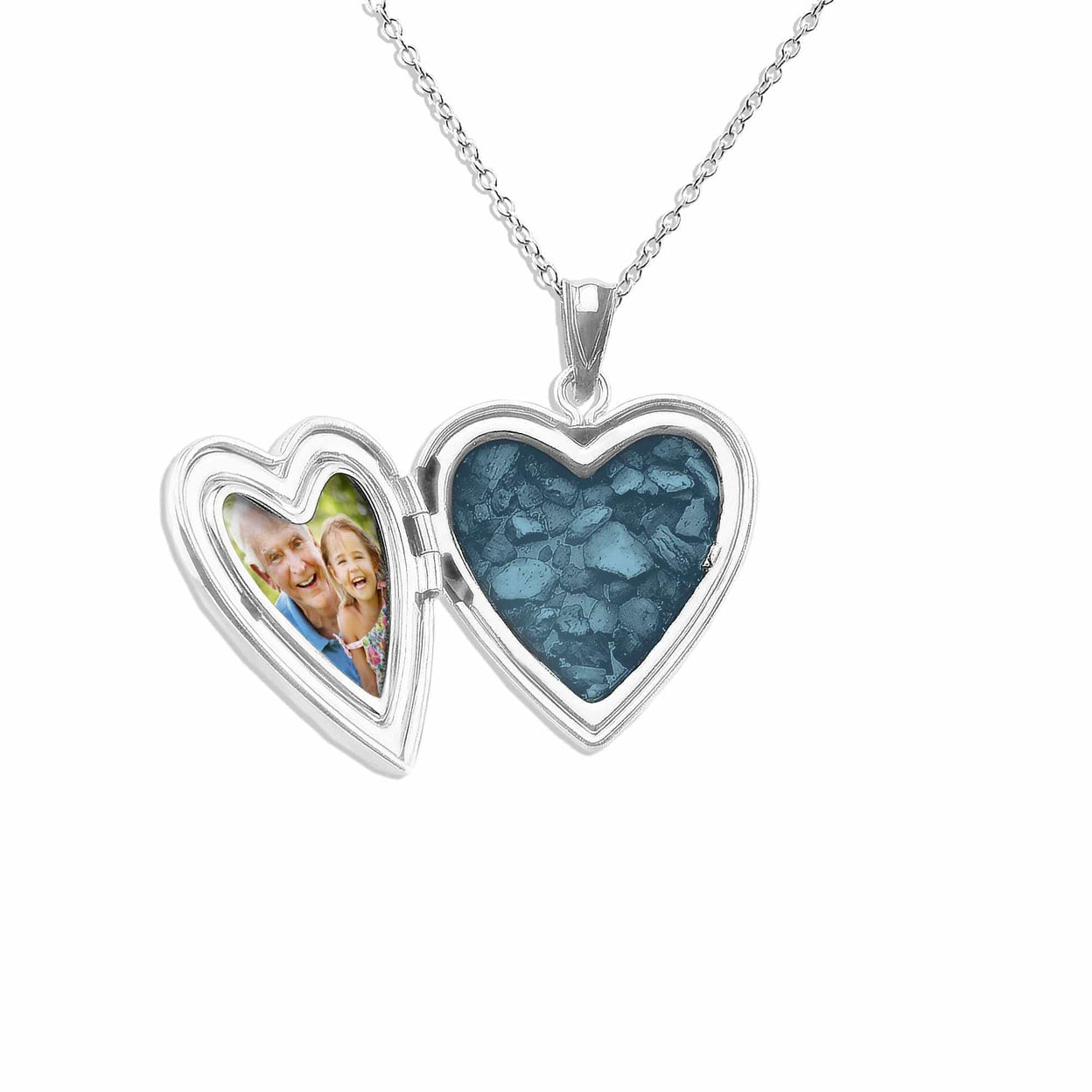 Load image into Gallery viewer, EverWith Tree of Life Heart Shaped Sterling Silver Memorial Ashes Locket